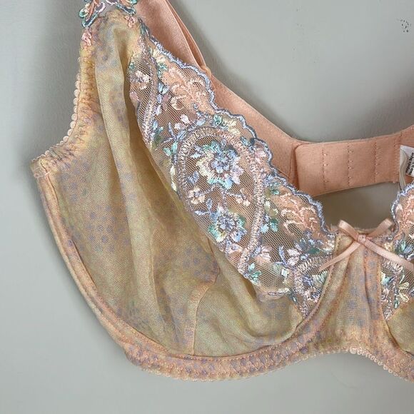 Prima Donna Lace Balcony Bra Non Padded Size 32 DD - Picture 2 of 9